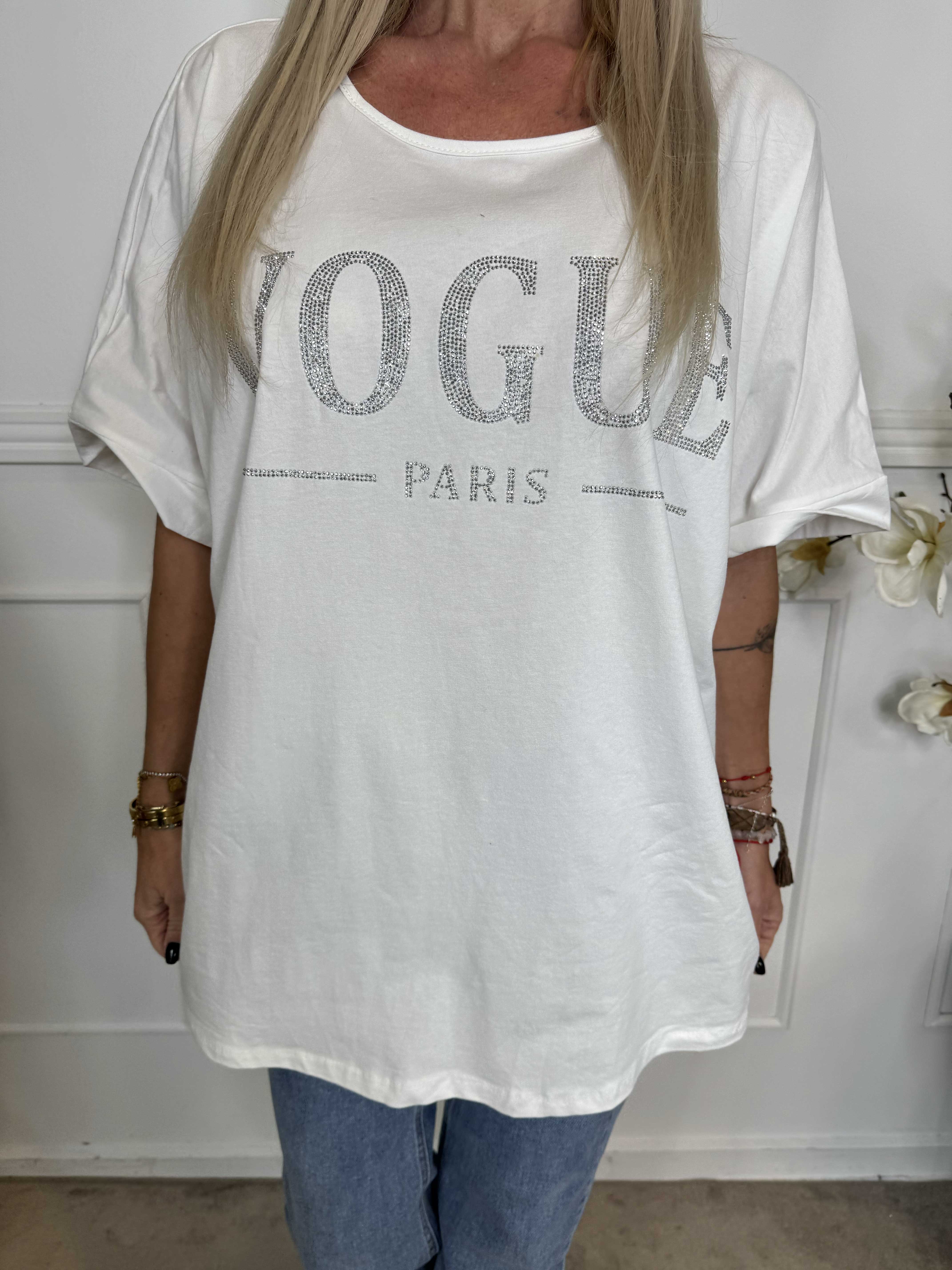 Mintu - T-shirt med mockaränder